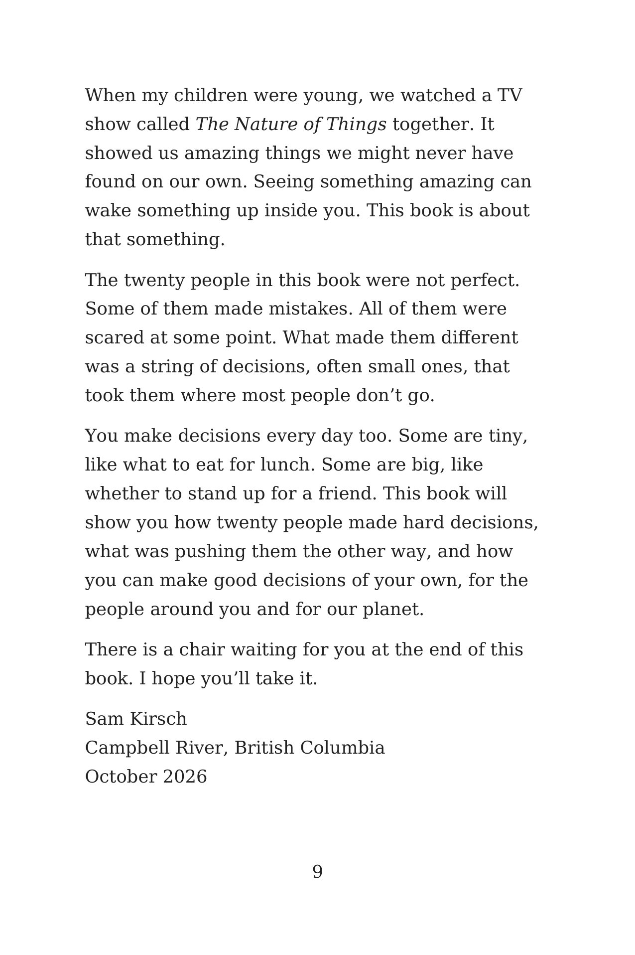 One More Chair: Young Readers' Edition page 2