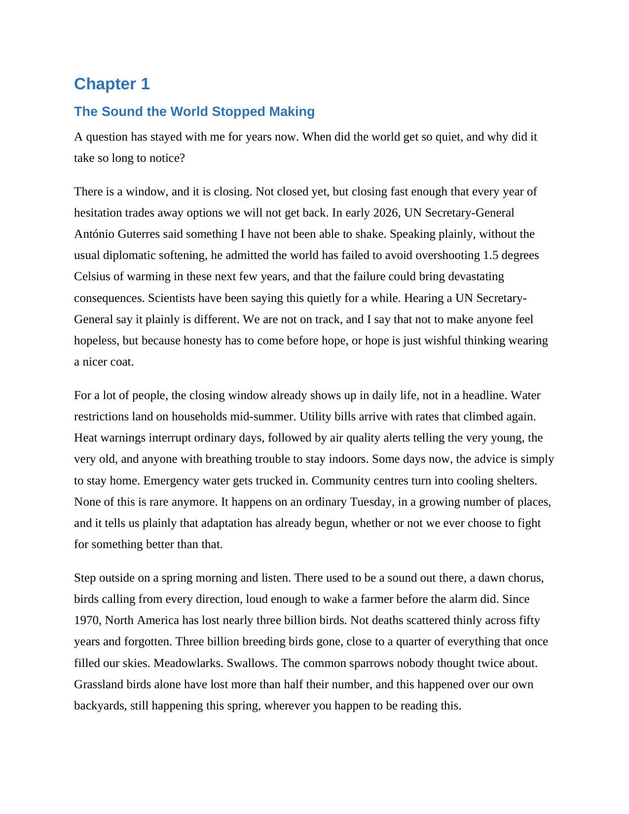 The Last Dividend page 1