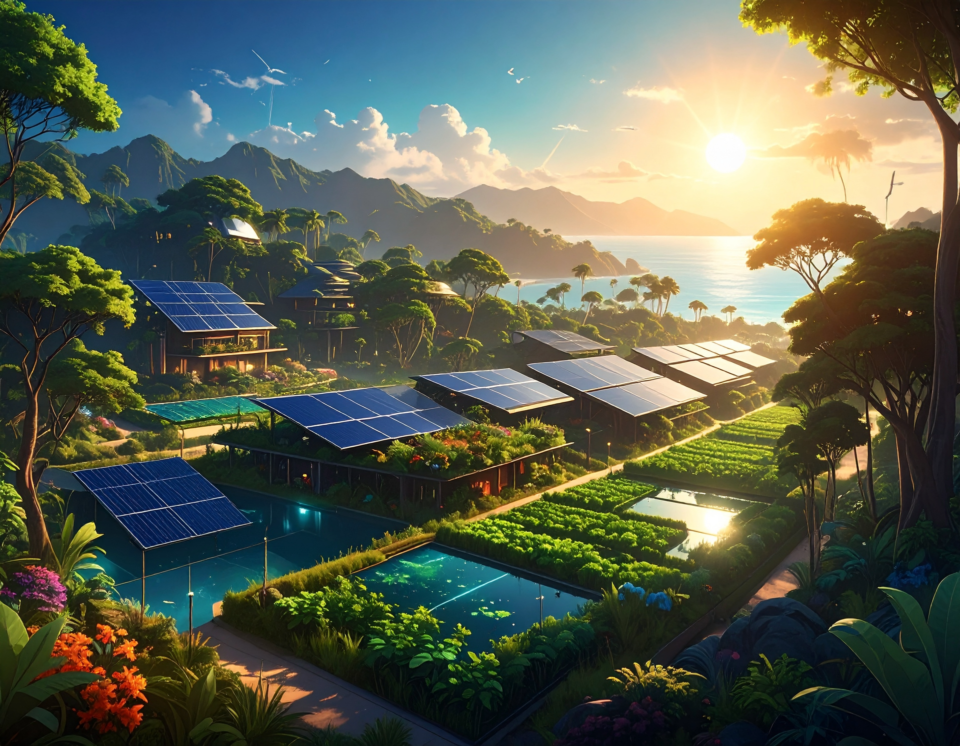 A flagship living laboratory of regenerative tourism