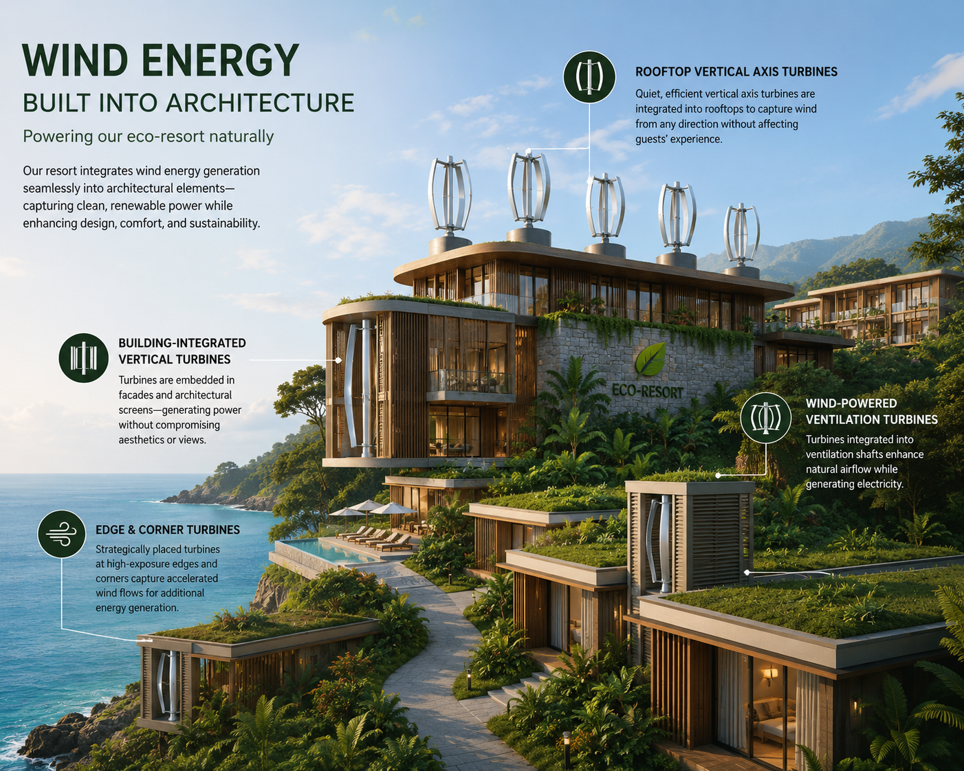 Wind Energy Built into Architecture